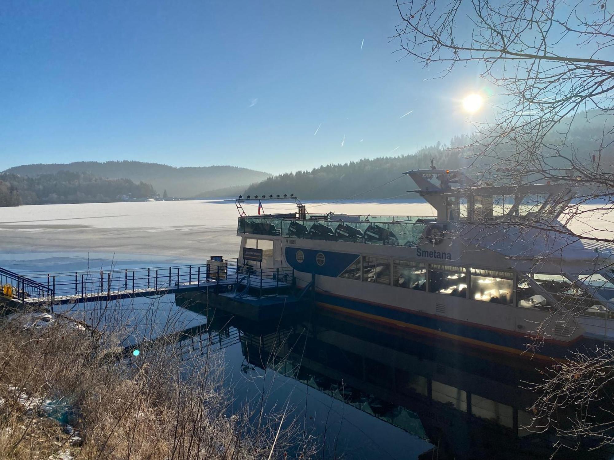 Apartman Verca Riviera Lipno 510 Lipno nad Vltavou Eksteriør bilde